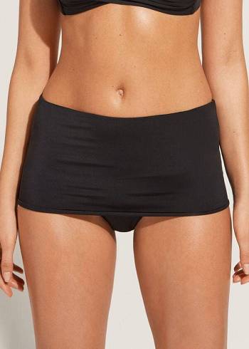 Abajo De Bikini Calzedonia Banded Indonesia Eco Mujer Negras | CL1292XF