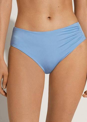 Abajo De Bikini Calzedonia High Cintura Indonesia Eco Mujer Azules | CL1424VD