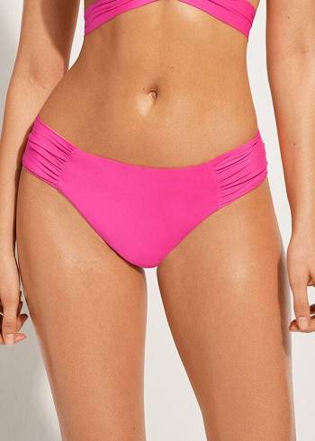 Abajo De Bikini Calzedonia Indonesia Eco rosa Mujer Rosas | CL1482EX