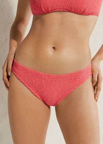 Abajo De Bikini Calzedonia Lanzarote Mujer Rosas | CL1493FM