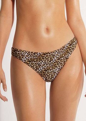 Abajo De Bikini Calzedonia Malindi Mujer Marrones | CL1499ZG