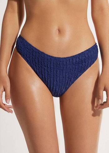 Abajo De Bikini Calzedonia Marrakech Mujer Azules | CL1500XF