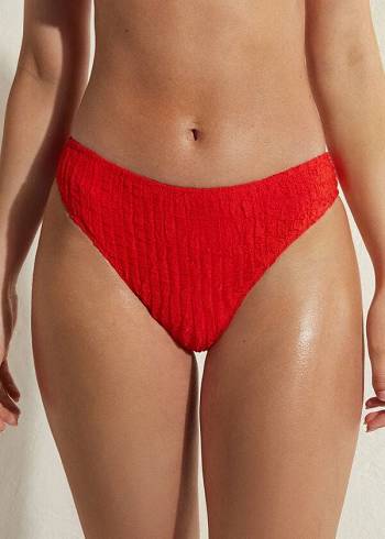 Abajo De Bikini Calzedonia Marrakech Mujer Rojas | CL1501CE