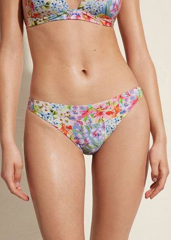 Abajo De Bikini Calzedonia Minorca Eco Mujer Multicolor | CL1504NB
