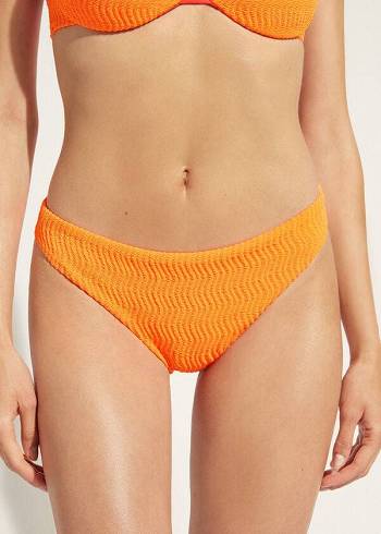 Abajo De Bikini Calzedonia Mykonos Mujer Naranjas | CL1507WY