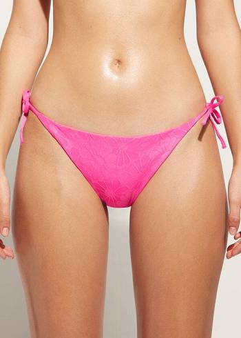 Abajo De Bikini Calzedonia String Antibes Mujer Rosas | CL1578XF