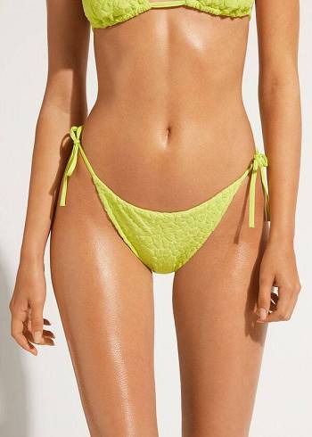 Abajo De Bikini Calzedonia String Bangkok Mujer Verde | CL1579CE