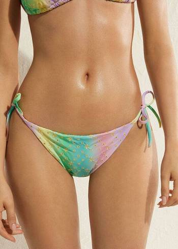 Abajo De Bikini Calzedonia String Panama Mujer Multicolor | CL1614TV