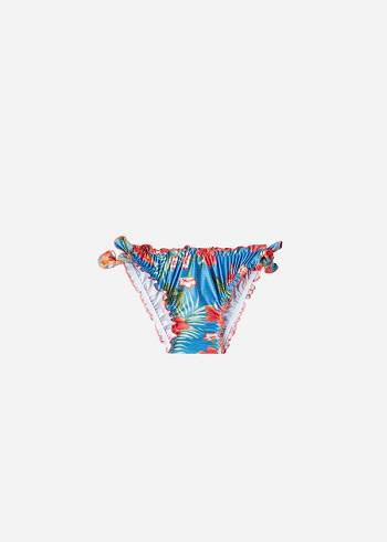Bañadores Calzedonia Bottom Maui Niños Verde | CL3030IS