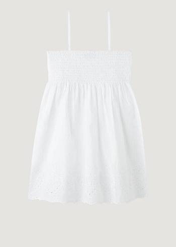 Bañadores Calzedonia Broderie Anglaise Niños Blancas | CL3082QZ
