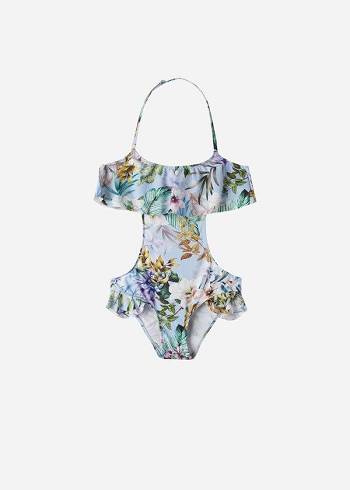 Bañadores Calzedonia One Piece Atene Niños Azules | CL3043XF