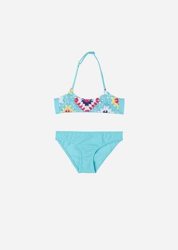 Bañadores Calzedonia Tank Two Piece Delhi Niños Multicolor | CL3050GL