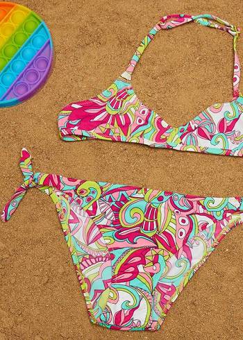 Bañadores Calzedonia Two Piece Londra Niños Multicolor | CL3060TV