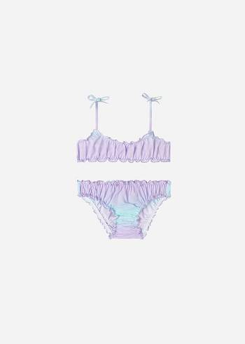 Bañadores Calzedonia Two Piece Madrid Niños Moradas | CL3061RW