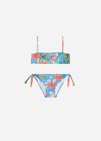 Bañadores Calzedonia Two-Piece Maui Niños Verde | CL3073PQ