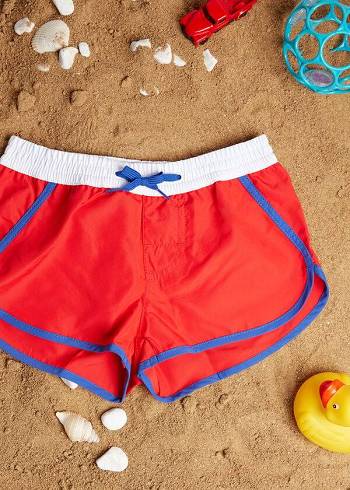 Bañadores Calzedonia Venice Eco Niños Rojas | CL3159XF