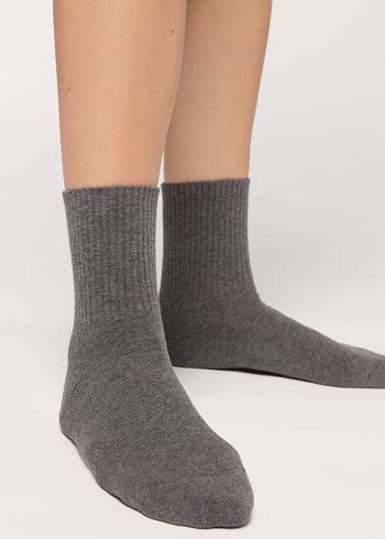 Calcetines Calzedonia Crew Deporte Hombre Gris | CL2835HK