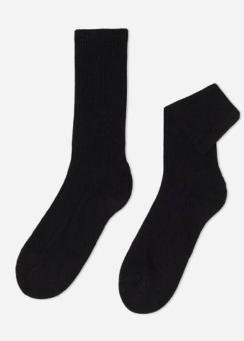Calcetines Calzedonia Deporte Long Hombre Negras | CL2770AP