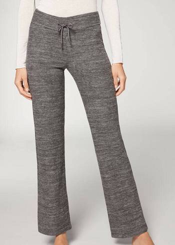 Leggins Calzedonia Cashmere Directo Mujer Gris | CL2626DN