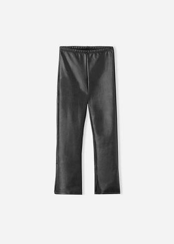 Leggins Calzedonia Coated Thermal Mini-flare Niños Negras | CL3123DN