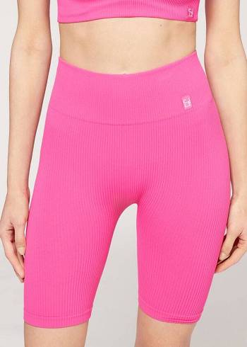 Leggins Calzedonia Seamless Atléticos Bike Mujer Rosas | CL2679RW