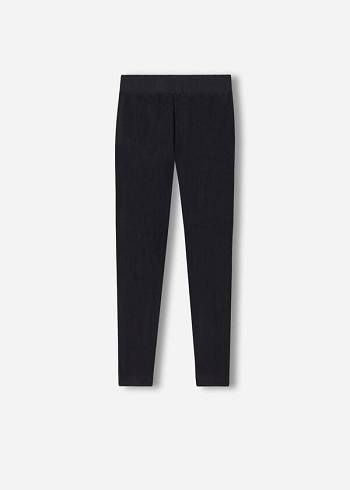 Leggins Calzedonia Seamless Niños Negras | CL3140FM