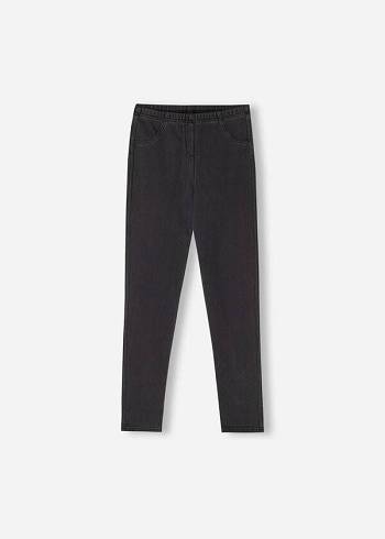 Leggins Calzedonia Thermal Denim Niños Gris | CL3148YU