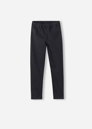 Leggins Calzedonia Thermal Denim Niños Negras | CL3146IS