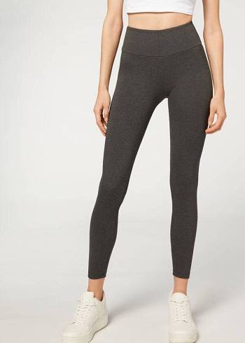 Leggins Calzedonia Total Shaper Mujer Gris | CL2702IS