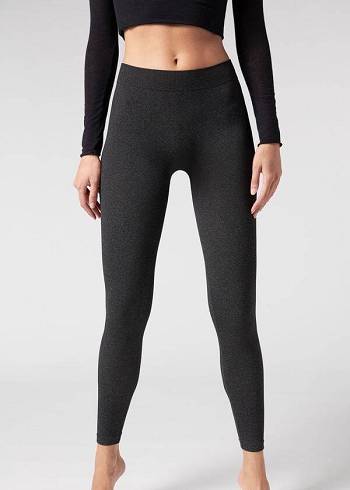 Leggins Calzedonia Ultra-Opaque Microfiber Mujer Gris | CL2710MA