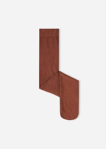 Mallas Calzedonia Eco Algodon Niños Marrones | CL2968NB