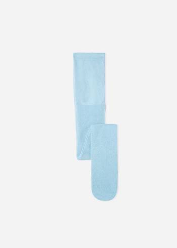 Mallas Calzedonia Opaque 70 Denier Glitter Niños Azules | CL2991EX