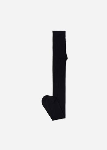 Mallas Calzedonia Thermal Niños Negras | CL3014BC