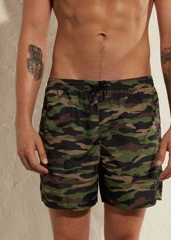 Traje De Baño Calzedonia Formentera Hombre Verde | CL2934UT
