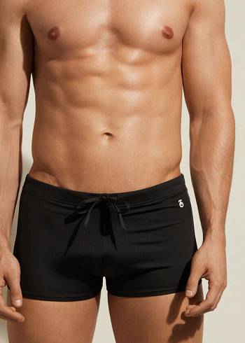 Traje De Baño Calzedonia Panama Hombre Negras | CL2953FM