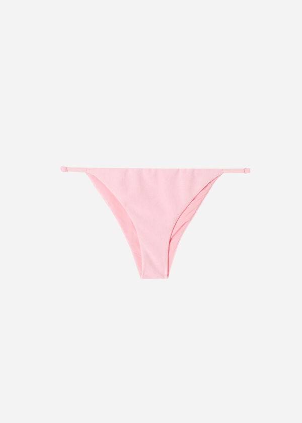 Abajo De Bikini Calzedonia Adjustable Side Beverly Hills Eco Mujer Rosas | CL1288JJ