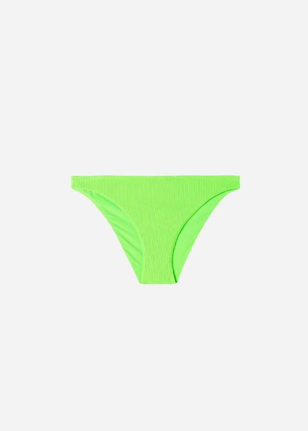 Abajo De Bikini Calzedonia Bikini New York Mujer Verde | CL1296NB