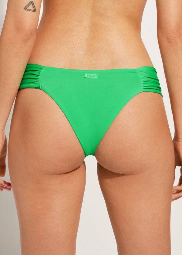 Abajo De Bikini Calzedonia Brazilian Indonesia Eco Mujer Verde | CL1312GL