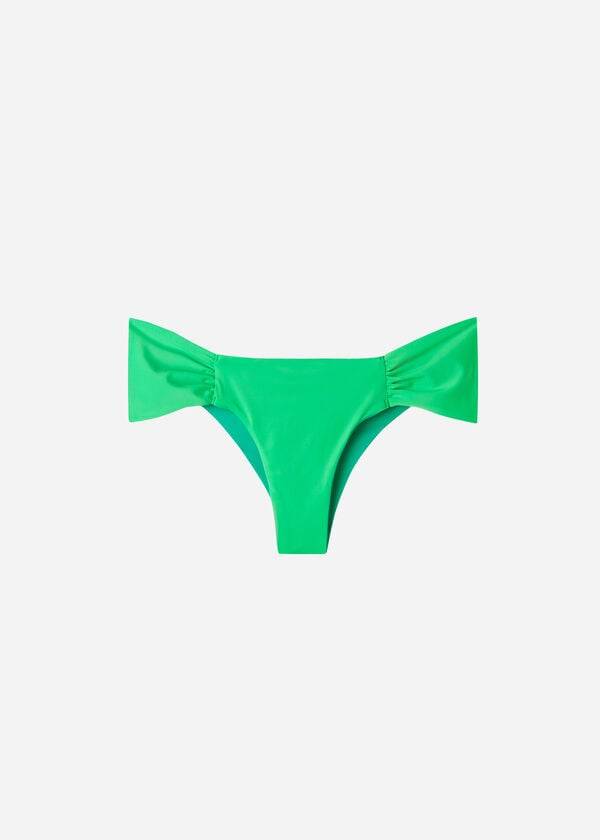 Abajo De Bikini Calzedonia Brazilian Indonesia Eco Mujer Verde | CL1312GL