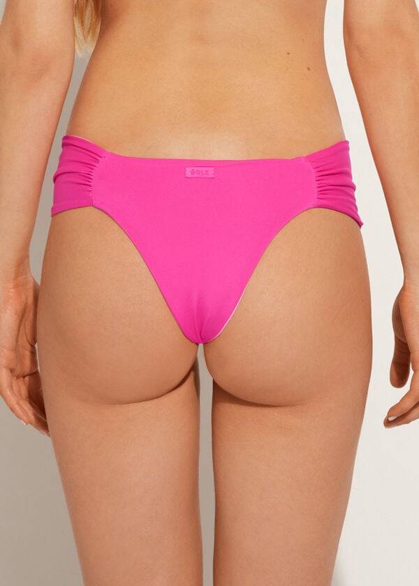 Abajo De Bikini Calzedonia Brazilian Indonesia Eco Mujer Rosas | CL1313HK