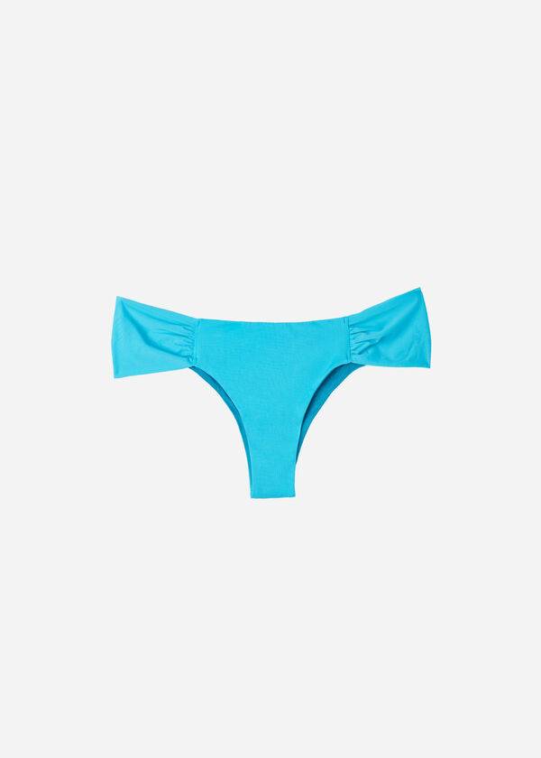 Abajo De Bikini Calzedonia Brazilian Indonesia Eco Mujer Turquesa Verde | CL1314JJ