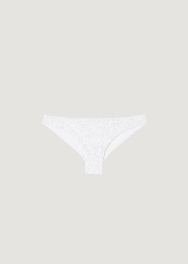 Abajo De Bikini Calzedonia Brazilian Lanzarote Mujer Blancas | CL1317ZG