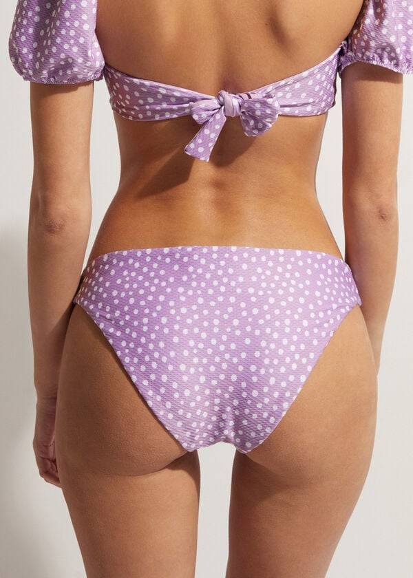 Abajo De Bikini Calzedonia Cipro Mujer Moradas | CL1360AP