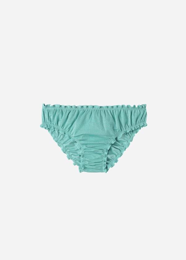 Abajo De Bikini Calzedonia Formentera Mujer Verde | CL1381YU