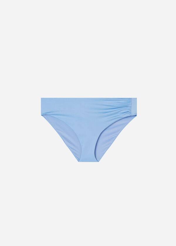 Abajo De Bikini Calzedonia High Cintura Indonesia Eco Mujer Azules | CL1424VD