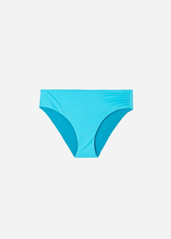 Abajo De Bikini Calzedonia High Cintura Indonesia Eco Mujer Turquesa Verde | CL1433YU