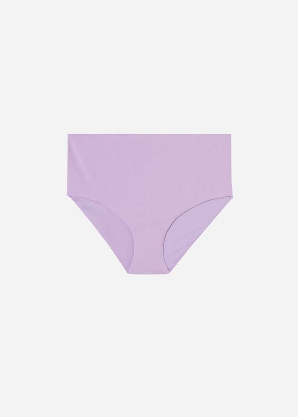 Abajo De Bikini Calzedonia High Shaper Cintura Indonesia Eco Mujer Moradas | CL1404EX