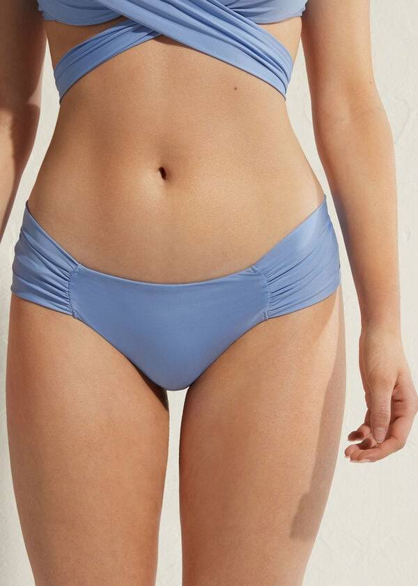 Abajo De Bikini Calzedonia Indonesia Eco Mujer Azules | CL1467FM