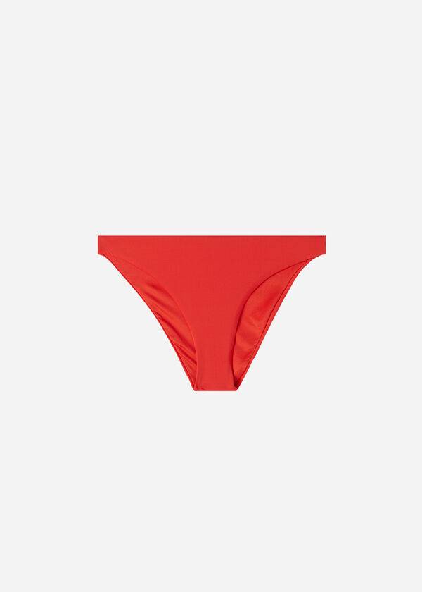 Abajo De Bikini Calzedonia Indonesia Eco Mujer Rojas | CL1468GL