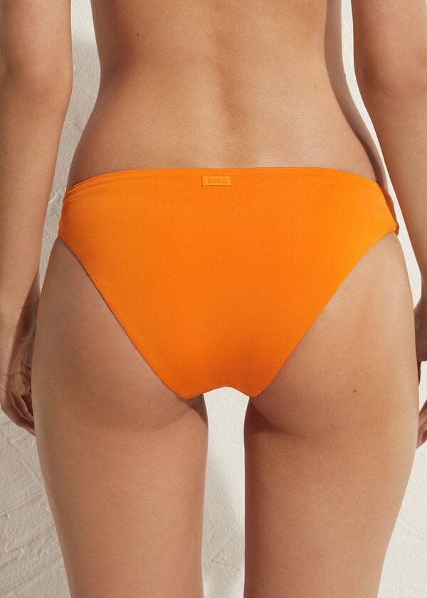 Abajo De Bikini Calzedonia Indonesia Eco Mujer Naranjas | CL1469HK